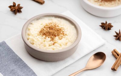 Arroz con leche vegano